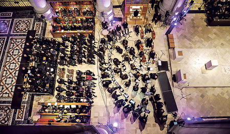 Die Dommusik, das Collegium Vocale und vier Solist:innen musizierten unter der Leitung des früheren Domkapellmeisters Josef Habringer.   