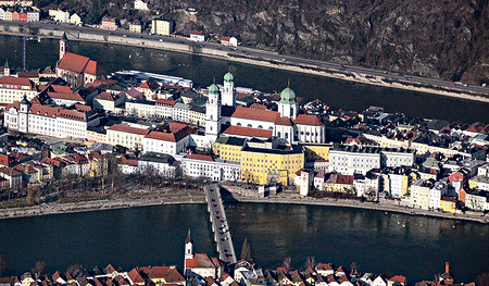 Der Dom St. Stephan in Passau.