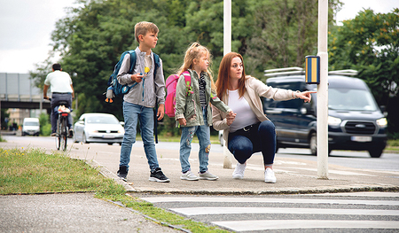 Ein sicherer Schulweg ist wichtig für die Kinder. 