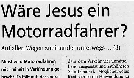 Eine interessante Frage wurde einst in der KirchenZeitung diskutiert.  