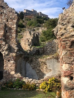Mistras - Festung aus dem 13. Jahrhundert
