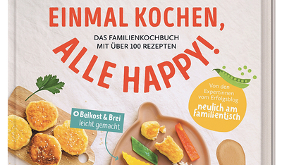 Marie Dingler, Einmal kochen, alle happy! Das Familienkochbuch mit über 100 Rezepten, DK Verlag, München 2024, 240 Seiten, € 24,95