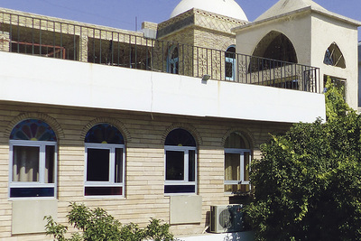 eit 2011 leitet Pater Jens Petzold das Kloster der Jungfrau Maria (rechts) im  irakischen Sulaymaniyah.  