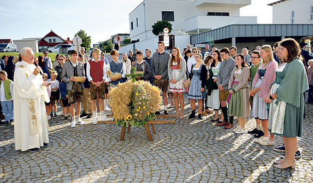 Erntedank in der Pfarre Steinhaus bei Wels