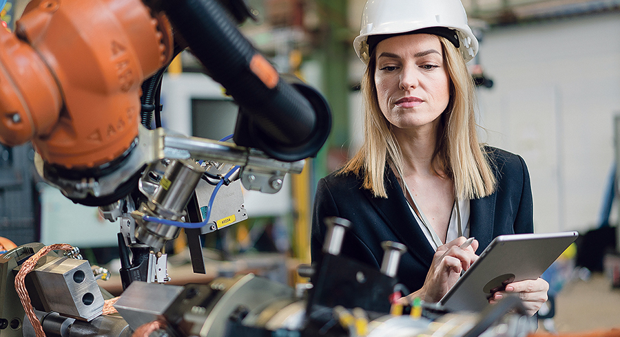 Frauen sind in technischen Berufen nach wie vor unterrepräsentiert.  