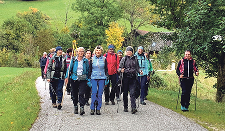 Zeit zu leben, Zeit sich zu bewegen – und das gemeinsam wie hier beim Bergpilgern in Klaus. /  Julia Postl Zeit zu leben, Zeit sich zu bewegen – und das gemeinsam wie hier beim Bergpilgern in Klaus.