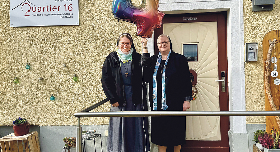 Seit vier Jahren gibt es das Quartier 16. / Franziskanerinnen Seit vier Jahren gibt es das Quartier 16.