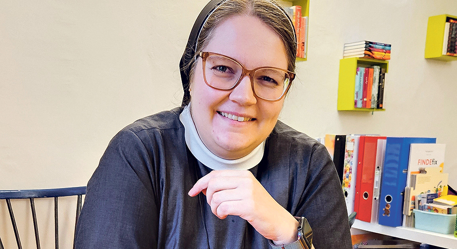 Sr. Idal Vorel ist seit Juni auf TikTok aktiv, und das mit großem Erfolg. Sie hat bereits rund 43.500 Follower. / Kiz/PS (2) Sr. Idal Vorel ist seit Juni auf TikTok aktiv, und das mit großem Erfolg. Sie hat bereits rund 43.500 Follower.