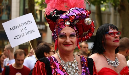 Pride-Parade queerer Menschen