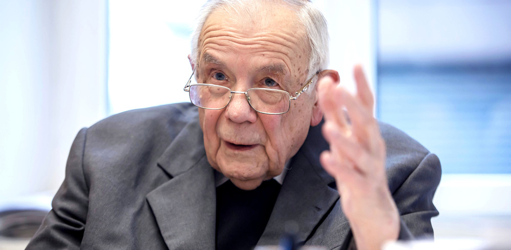 DL / HERMANN WAKOLBINGER Altbischof Maximilian Aichern