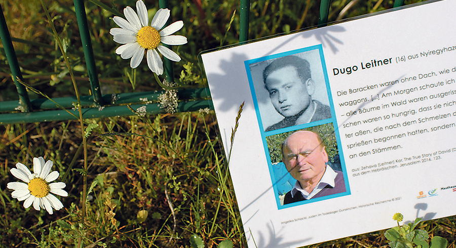 Gedenken an NS-Opfer. / Ela Klein Gedenken an NS-Opfer.