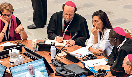 Bei der Weltsynode im Oktober in Rom soll über Kirchenreformen beraten werden.