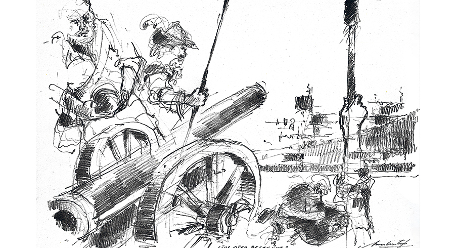 An der Belagerung von Linz scheiterten die Aufständischen. / Bilder: Franz de Paul Armbruster (2) An der Belagerung von Linz scheiterten die Aufständischen.