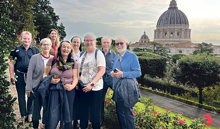 Die Kommission und Ombudsstelle gegen Missbrauch und Gewalt war zu Besuch in Rom.     