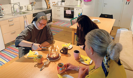 Das Quartier 16 feiert den zweiten Geburtstag.    