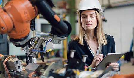 Frauen sind in technischen Berufen nach wie vor unterrepräsentiert.  