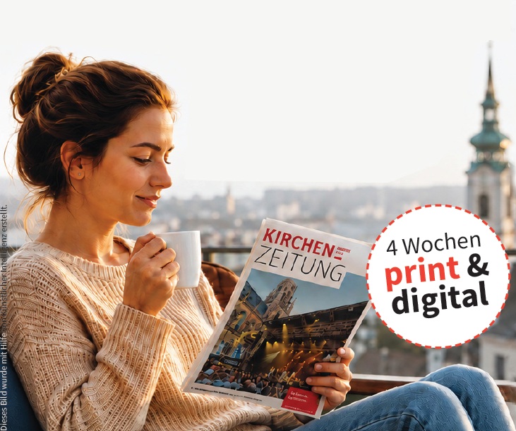 Gewinnspiel der Kirchenzeitung / Dieses Bild wurde mit Hilfe von Künstlicher Intelligenz erstellt. Gewinnspiel der Kirchenzeitung.
