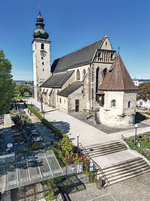 die Basilika St. Laurenz in Enns-Lorch  