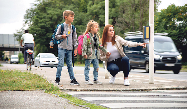 Ein sicherer Schulweg ist wichtig für die Kinder. 