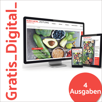 Gratis-Digital-Abo / Kirchenzeitung Gratis-Digital-Abo für 4 Wochen bestellen