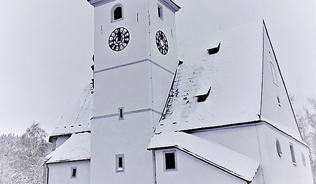 Kirche in Cetviny/Zettwing, 2019