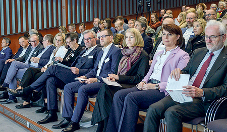 Leitende Akteure aus dem Gesundheits- und Sozialwesen nahmen am Ordensspitäler-Kongress teil.   