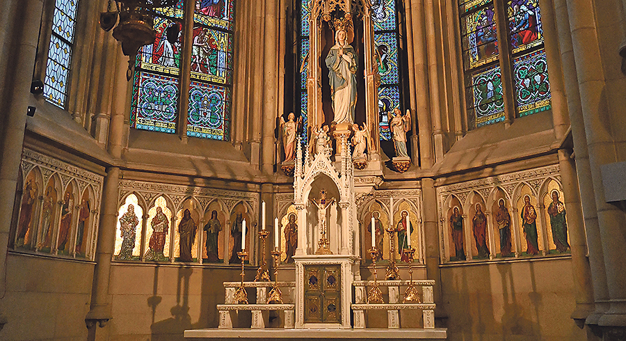 Am 14. Juli findet die Mariendom-Führung mit Bischofsvikar Johann Hintermaier statt. Im Bild ist der älteste Teil des Doms zu sehen. / Kiz / Wallner Am 14. Juli findet die Mariendom-Führung mit Bischofsvikar Johann Hintermaier statt. Im Bild ist der älteste Teil des Doms zu sehen.