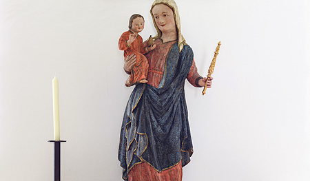 Die Wilheringer Madonna entstand um etwa 1330.   