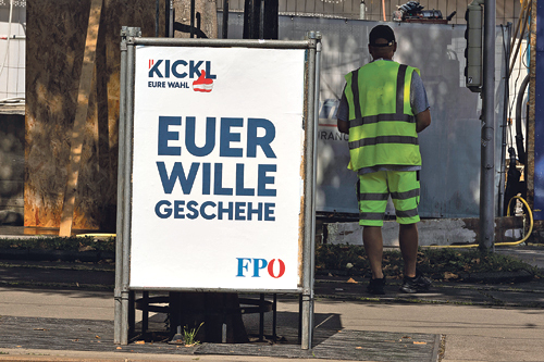 Die Entfremdung der Vater-unser-Bitte „Dein Wille geschehe“ zur Wahlwerbung stößt auf viel Kritik.   