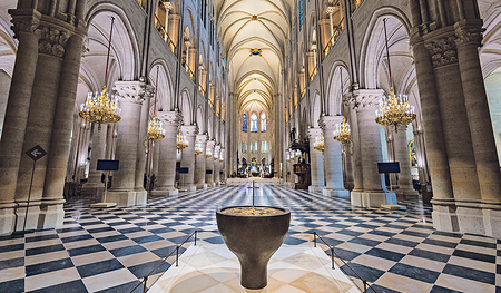 Die weltberühmte Kathedrale Notre-Dame in Paris steht vor der Wiedereröffnung.