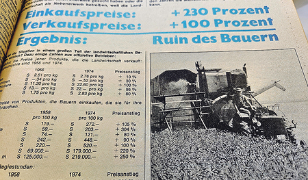 Vor 50 Jahren: Die Kirchenzeitung berichtete von einer Bauerntagung in Puchberg.  