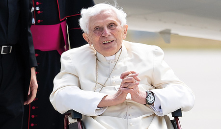 2020 besuchte Benedikt XVI. seinen Bruder Georg in Regensburg – kurz vor dessen Tod.  