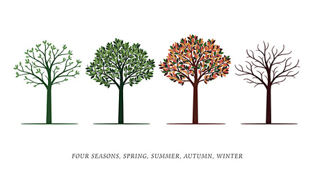 Frühling	- Sommer - Herbst - Winter