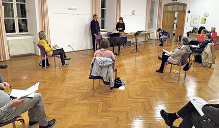 Workshop für Chorleiter/innen. Mit Sicherheitsabstand und vielen Ideen vom Kirchenmusikreferat.