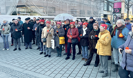 Mahnwache für Menschlichkeit 